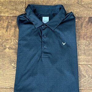 Dark Gray XL Mens Dri Fit  Easy Care  Polo Golf Shirt